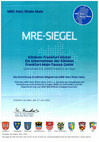 Urkunde MRE-Siegelverleihung 2021