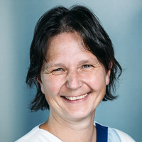 Porträt Birgit Saraber, Diabetesberaterin, varisano Klinikum Frankfurt Höchst